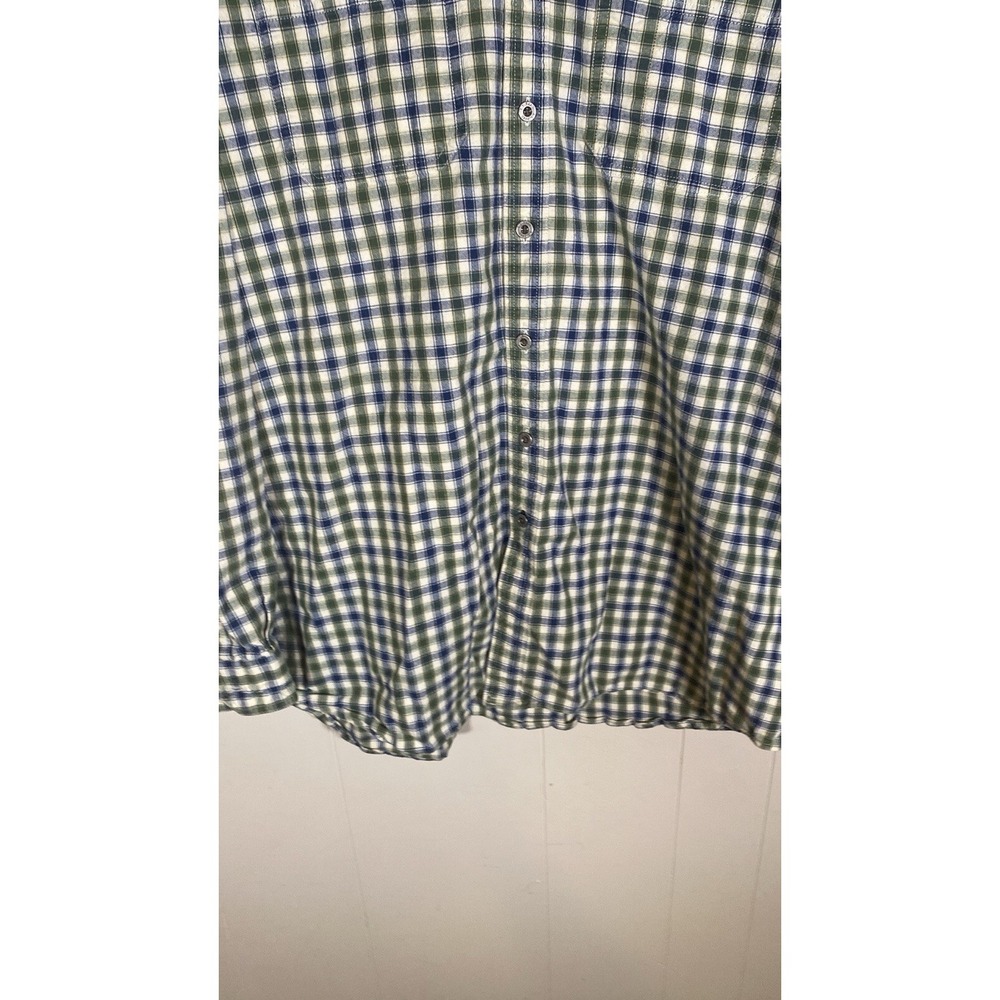 L.L bean plaid casual button mens size XL tall - Picture 3 of 8